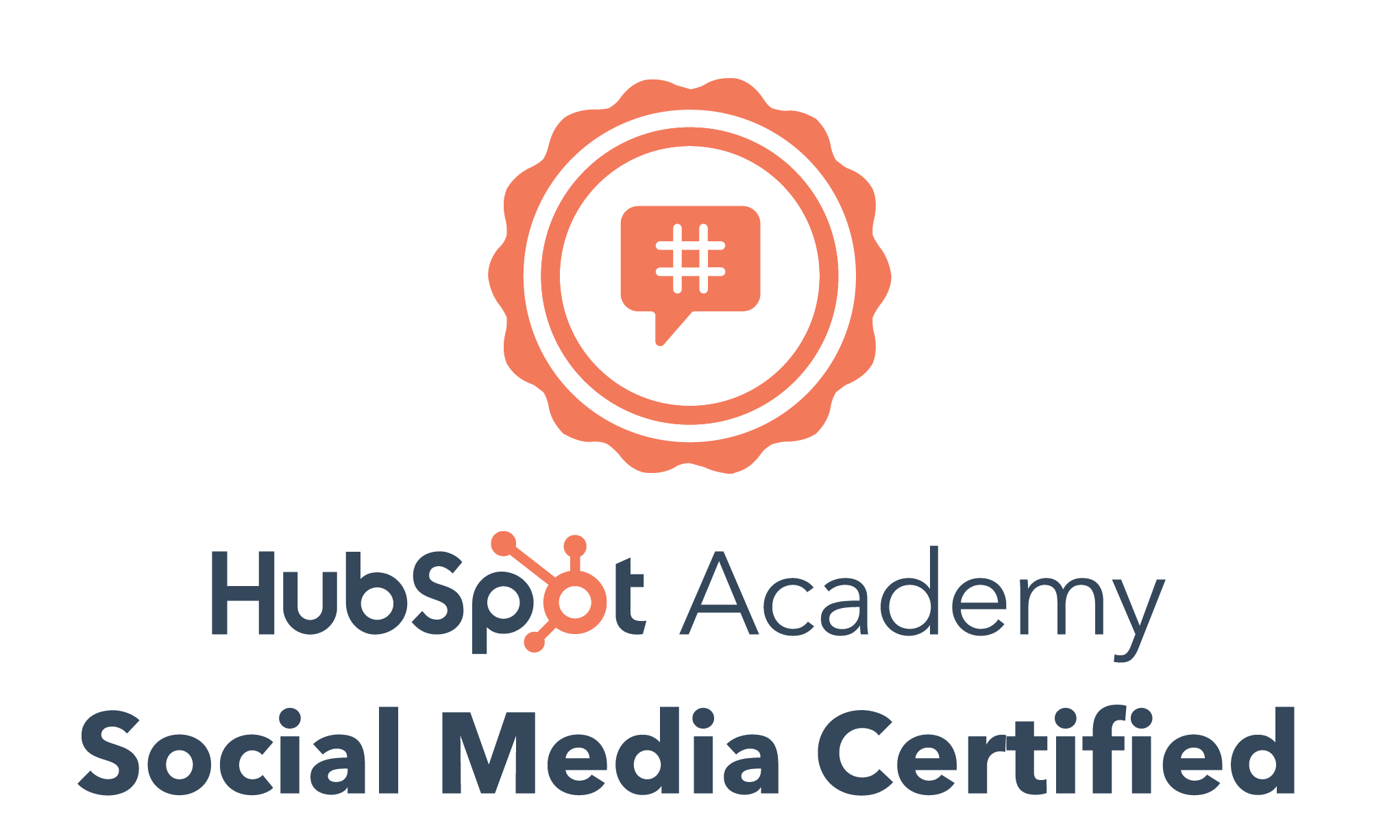 Certification Hubspot En Badge Social Medias