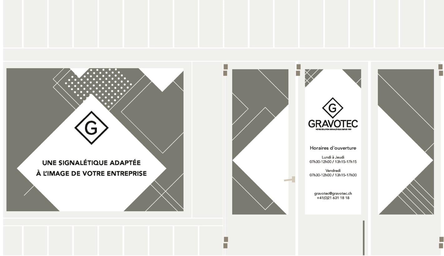 Habefast Services Graphism Signage Project Gravotech