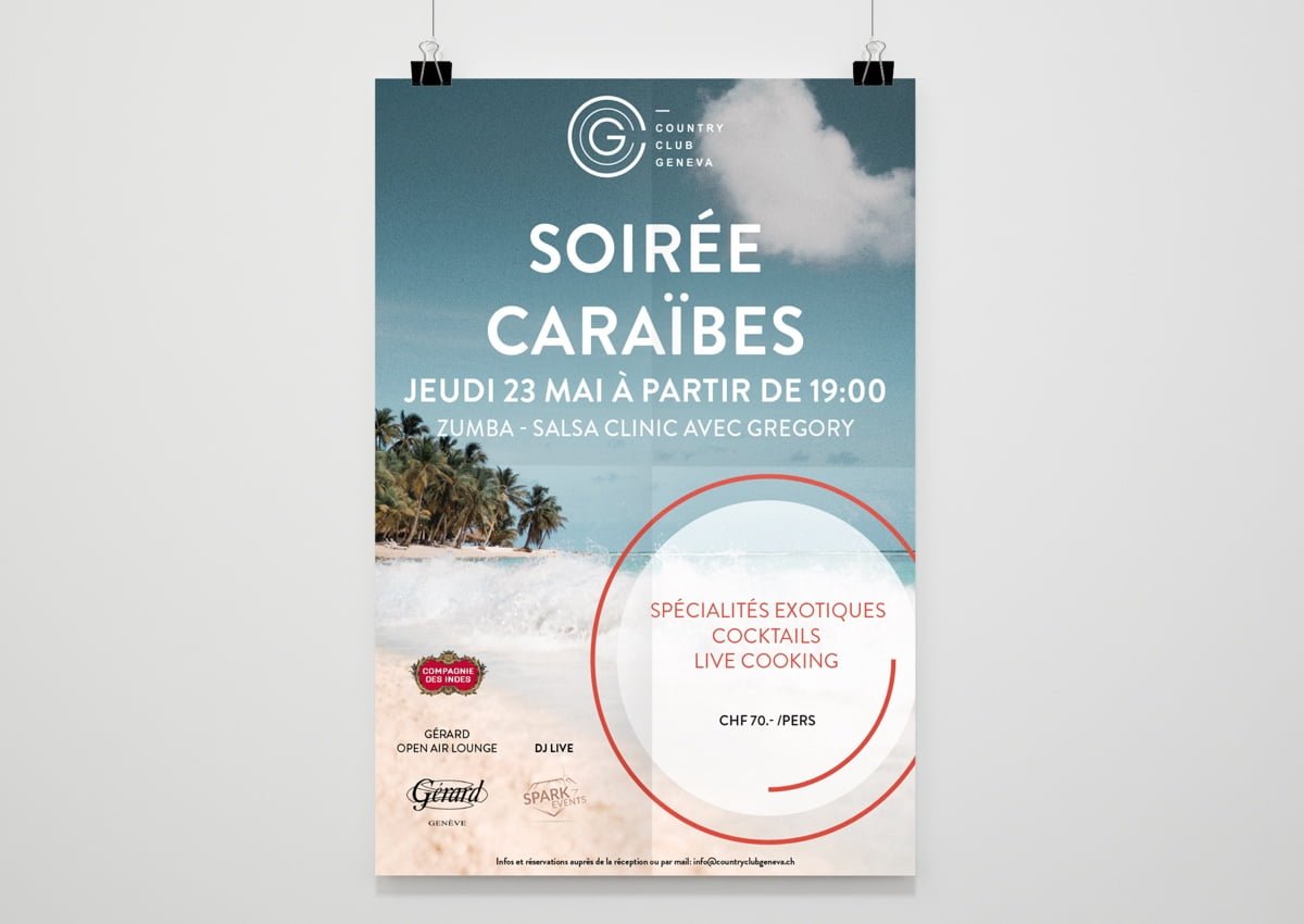 Habefast Etude De Cas Country Club Geneva Affiche Soiree Caraibes Habefast Etude De Cas Country Club Geneva Affiche Soiree Caraibes