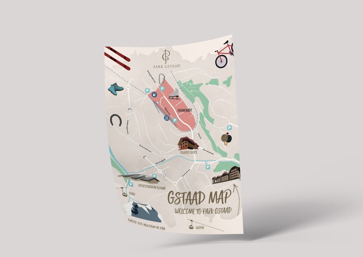 Habefast Study Case Park Gstaad Creation Of Map
