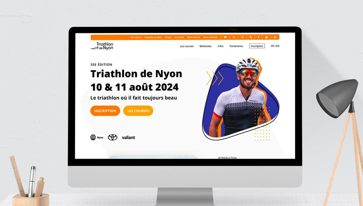 Habefast Study Case Triathlon De Nyon Website Home Page