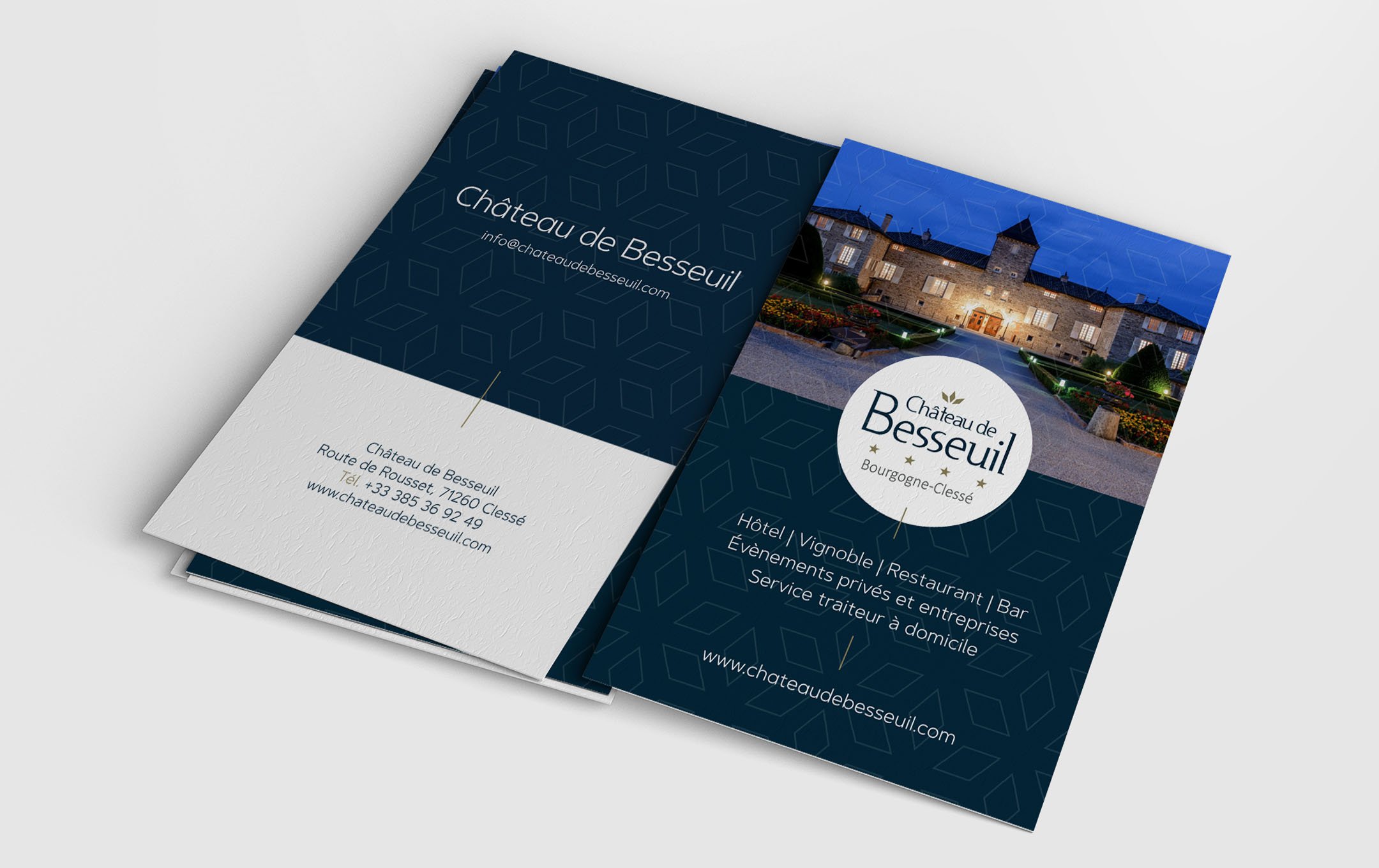 Habefast Etude De Cas Chateau Besseuil Print Carte Visites Habefast Etude De Cas Chateau Besseuil Print Carte Visites