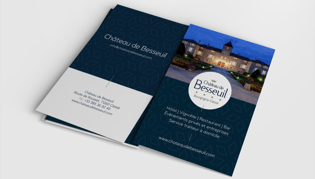 Habefast Study Case Chateau De Besseuil Visual Identity Redesign