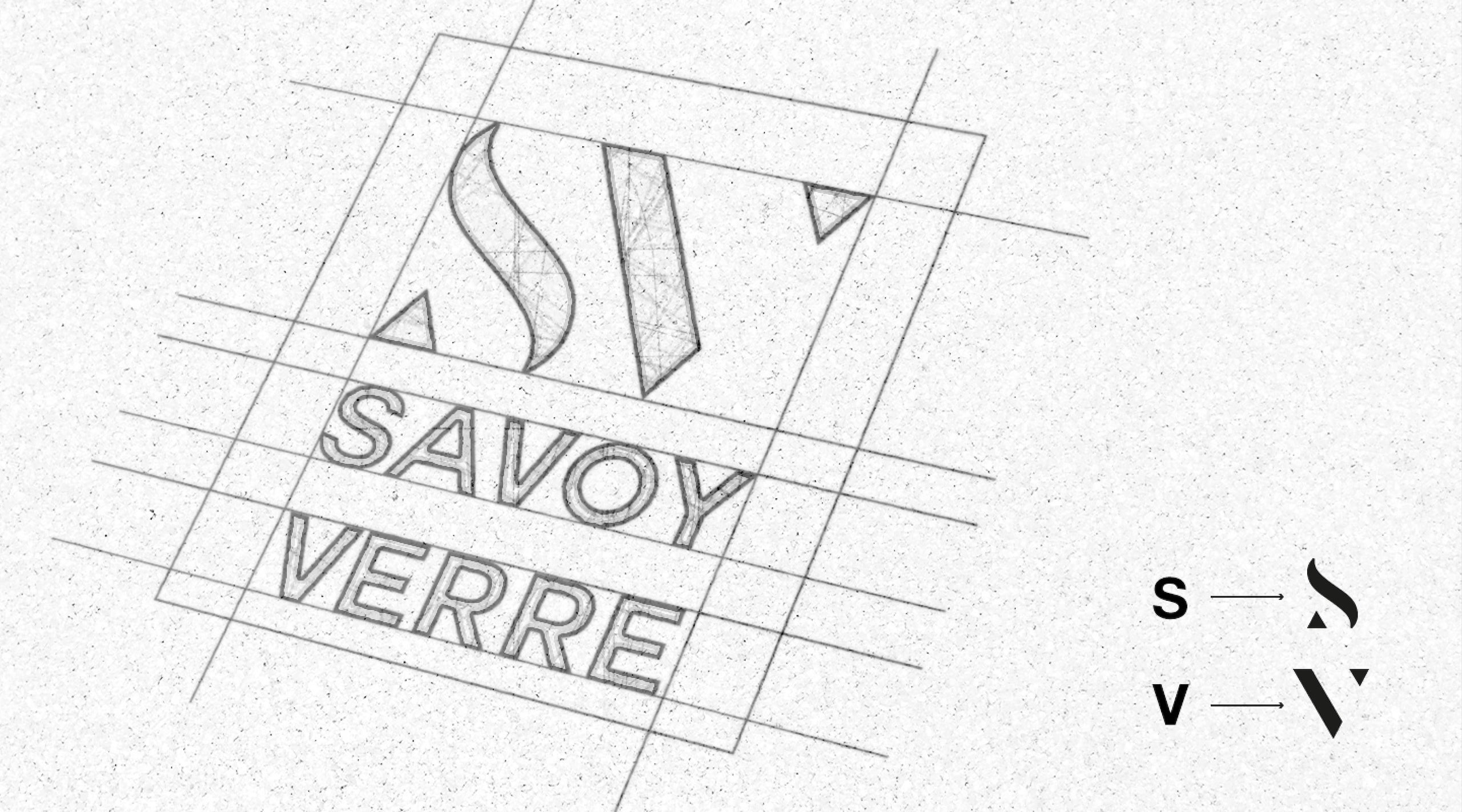 Habefast Study Case Savoy Verre Full Logo Construction