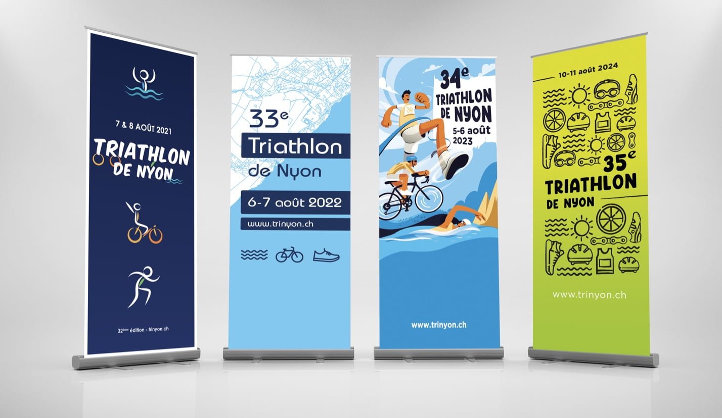 Habefast Services Agence Graphisme Et Design References Triathlon De Nyon