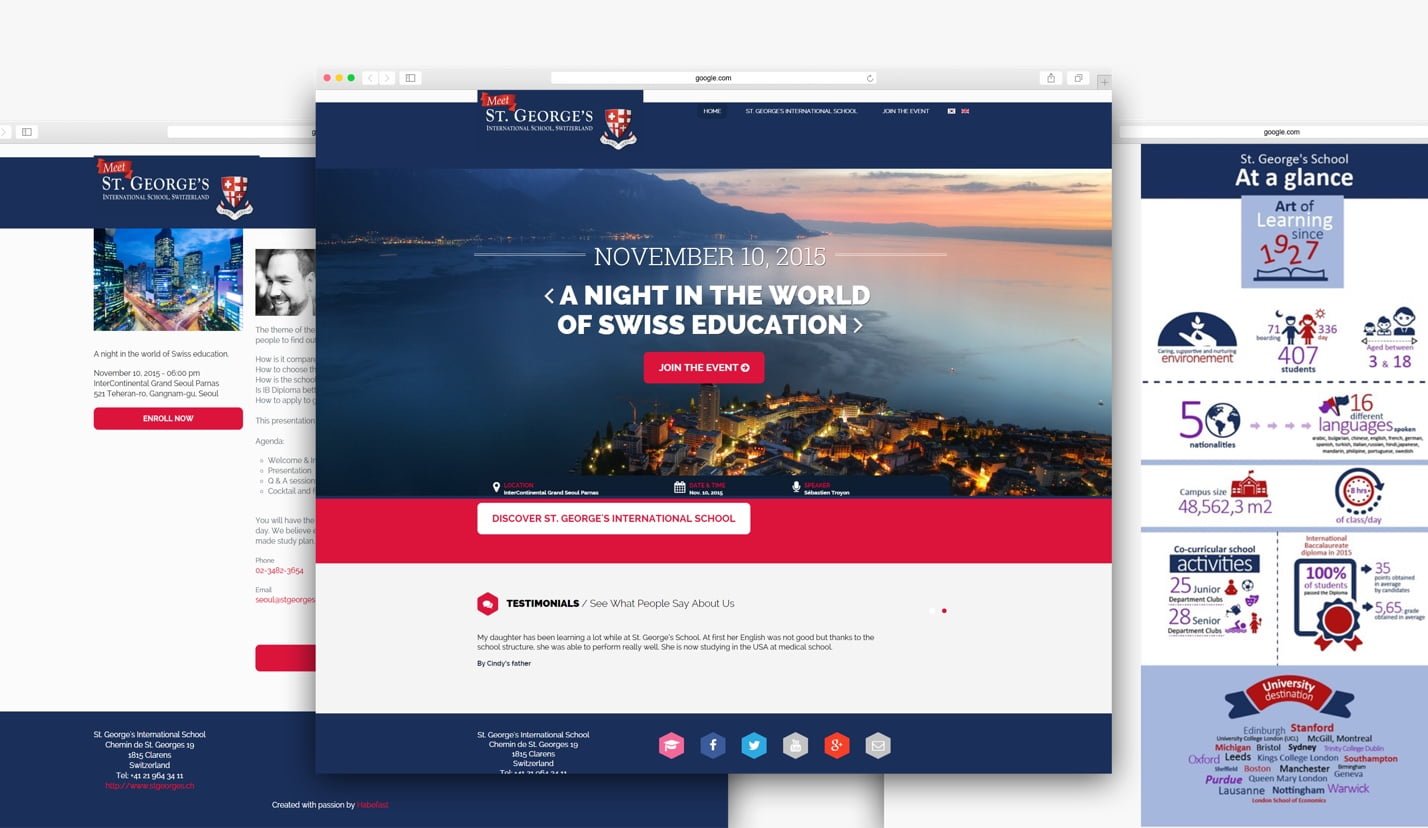 Habefast Services Marketing Education Projet Creation Landing Page St George